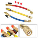 3x fordelermålere A/C køleskabsslanger til R134A R410A