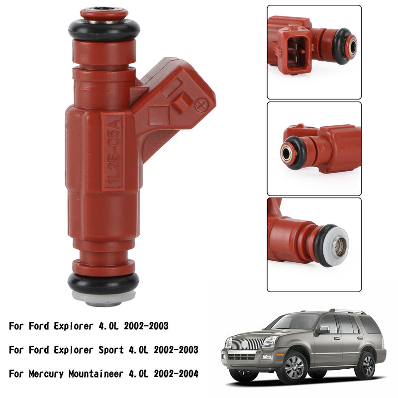 6 inyectores de combustible 0280156028 para Ford Explorer Mercury Mountaineer 4.0L V6 genérico