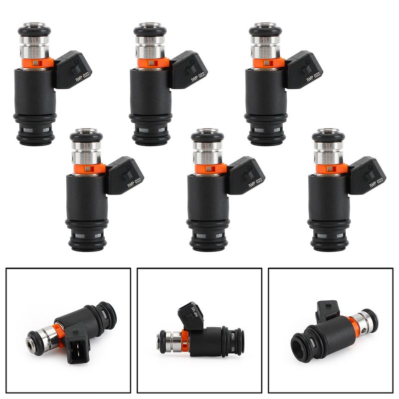 VW Golf Jetta 1999-2002 EuroVAN 97 99-00 2.8L 6PCS Fuel Injectors 021906031D