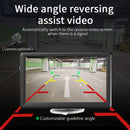 7" Wireless Carplay Bluetooth Stereo Radio FM Auto MP5-soitin + 4 LED-kamera