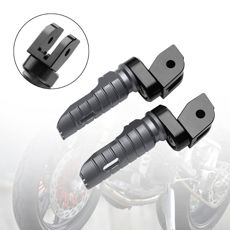 Apoio para os pés dianteiro adequado para DUCATI MONSTER 821 937 950 1100/S/EVO 1200/S/R