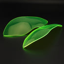 Capa protetora da lente do farol dianteiro se encaixa Kawasaki Zx-636R Zx-6R 09-18 Smoke Generic