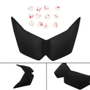 Capa protetora da lente do farol dianteiro se encaixa Kawasaki Ninja Z1000 07-09 Azul Genérico