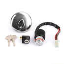 Zündschalter Fuel Gas Cap Lock-Set für Suzuki GN125 GN 125 1982-2001