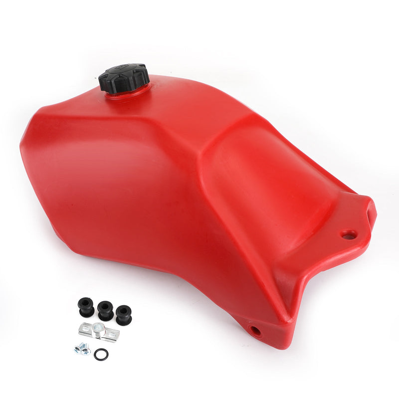 Plastikowy zbiornik paliwa z pokrywą odpowiedni do Honda TRX300 TRX 300 Fourtrax 2WD 88-92 Generic