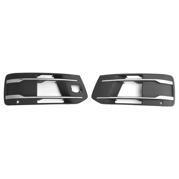 Audi Q7 2016-2019 Främre stötfångarskydd Dimljusgaller Bezel Insert Grill.