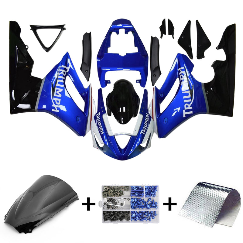 Amotopart Triumph Daytona 675 2006-2008 kåpesett Body Plastic ABS