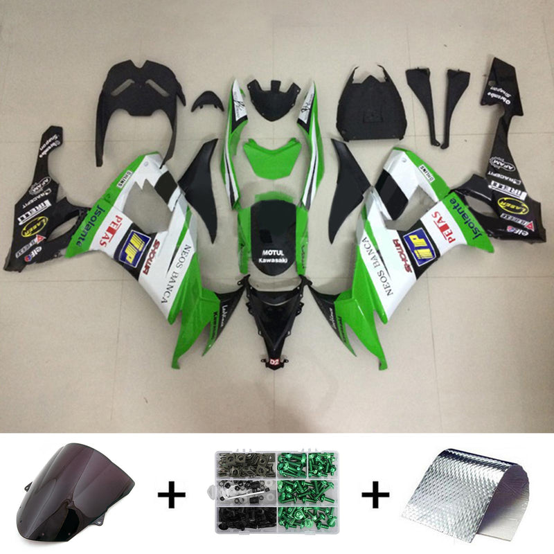 Juego de carenado Amotopart para Kawasaki ZX10R 2008-2010, carrocería, plástico, ABS