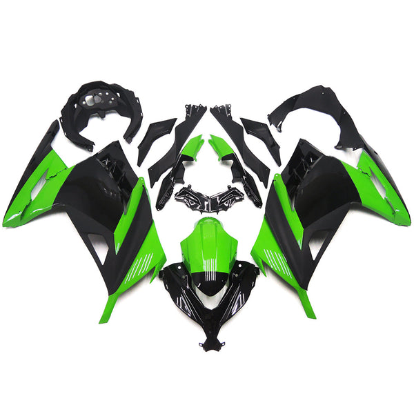 Amotopart Juego de carenado para Kawasaki EX300/Ninja300 2013-2017 Cuerpo Plástico ABS