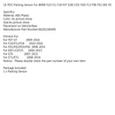 1X czujnik parkowania PDC dla BMW F10 F11 F18 F07 528i 535i 550i F13 F06 F01 E83 X5 Generic