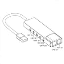 Neue Aluminiumlegierung USB Optical Fiber SPDIF Karte Computer Externe Multifunktion
