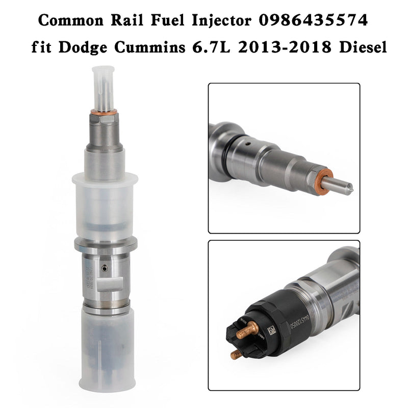 Dodge Cummins 6.7L 2013-2018 Wtryskiwacz Common Rail Diesel 0986435574 Ogólny