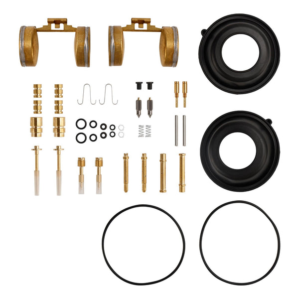 Kit de reparo de carburador compatível com Honda CB350 1968-1972 CL350 1968-1973