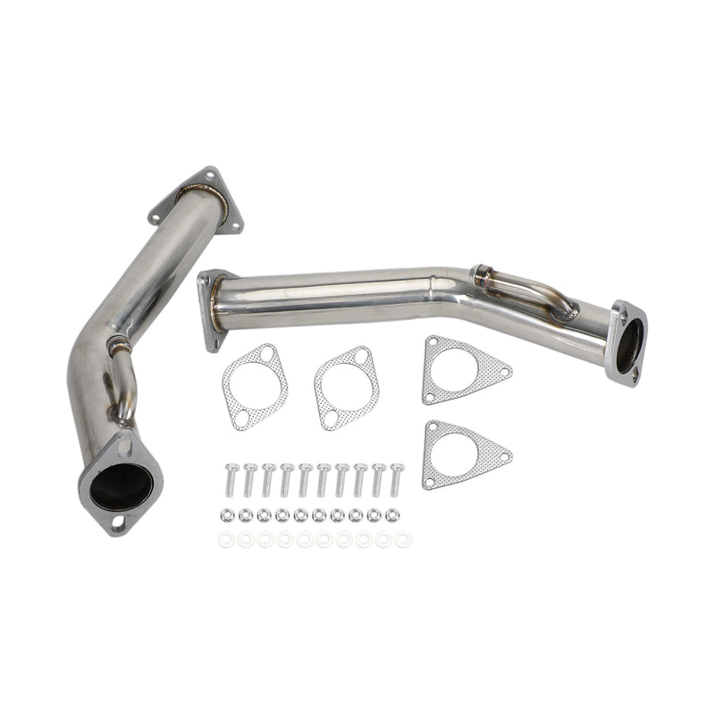 2,5" Prüfrohre Auspuff DownPipe für alle Infiniti Q50/Q60 Modelle mit 3,7 l Motor (passt nicht für 2,0 oder 3,0 t Modelle)