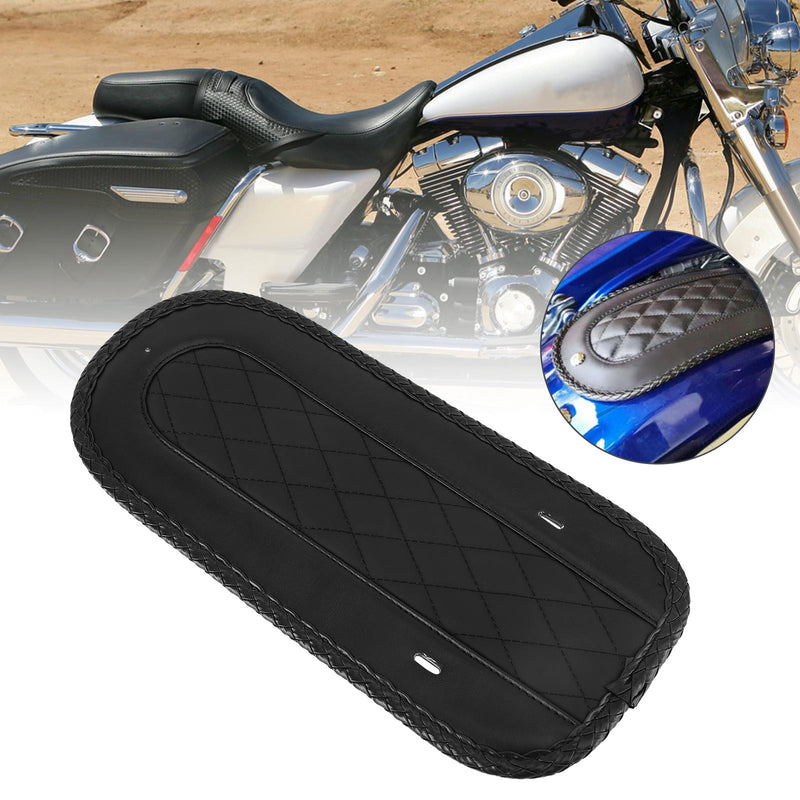 Assento solo de couro PU para guarda-lamas traseiro para Touring Road Glide Flhx 2008-2020