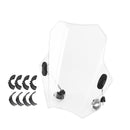 Yleiskäyttöinen moottoripyörän säädettävä tuulilasi tuulilasi 22 mm 25 mm 28 mm ohjaustanko yleinen