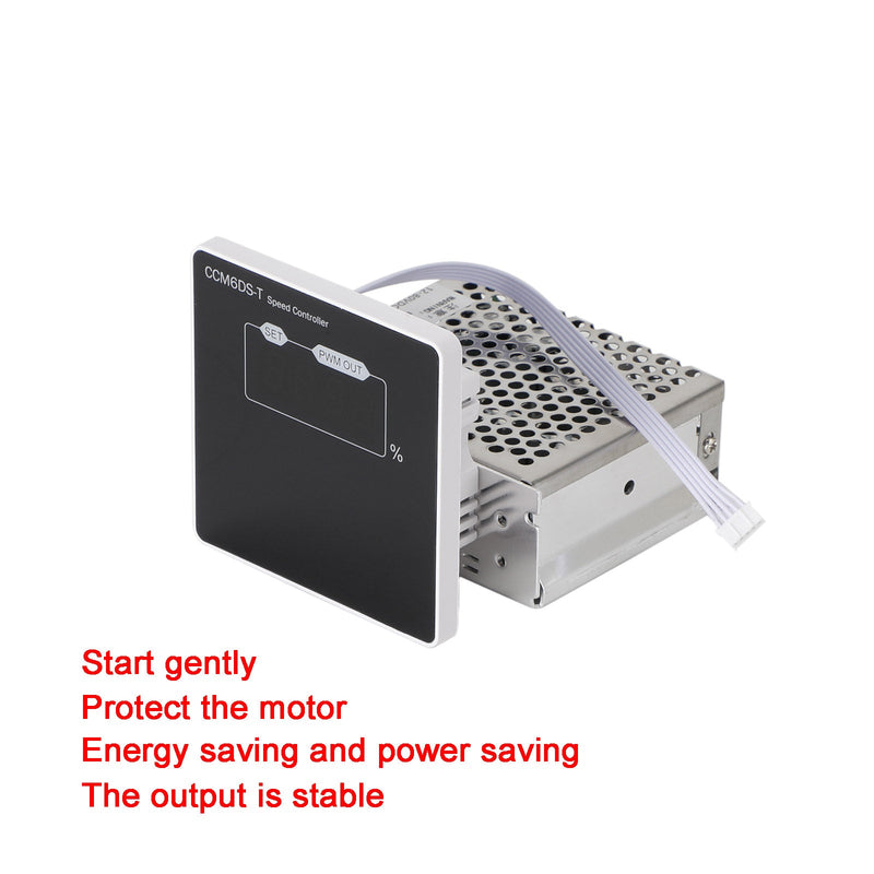 12V 24V 48V 30A PWM Motordrehzahlregler Dimmer Sanftanlauf / Stopp DC 12-80V