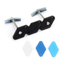 Tre-farget 3-grill Badge Emblem for Toyota Tacoma 4Runner Tundra Rav4 Highlander Generic