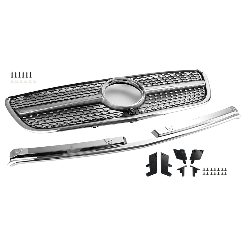 Mercedes Vito W447 2015-2019 GT Style Diamond Front Bumper Grille