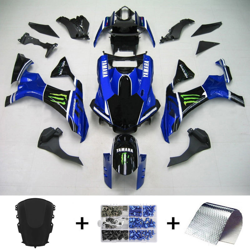 Yamaha YZF R1 2020-2024 kåpa set kropp plast ABS