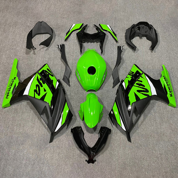 Amotopart Verkleidungsset für Kawasaki EX300/Ninja300 2013–2017, Karosserie, Kunststoff, ABS