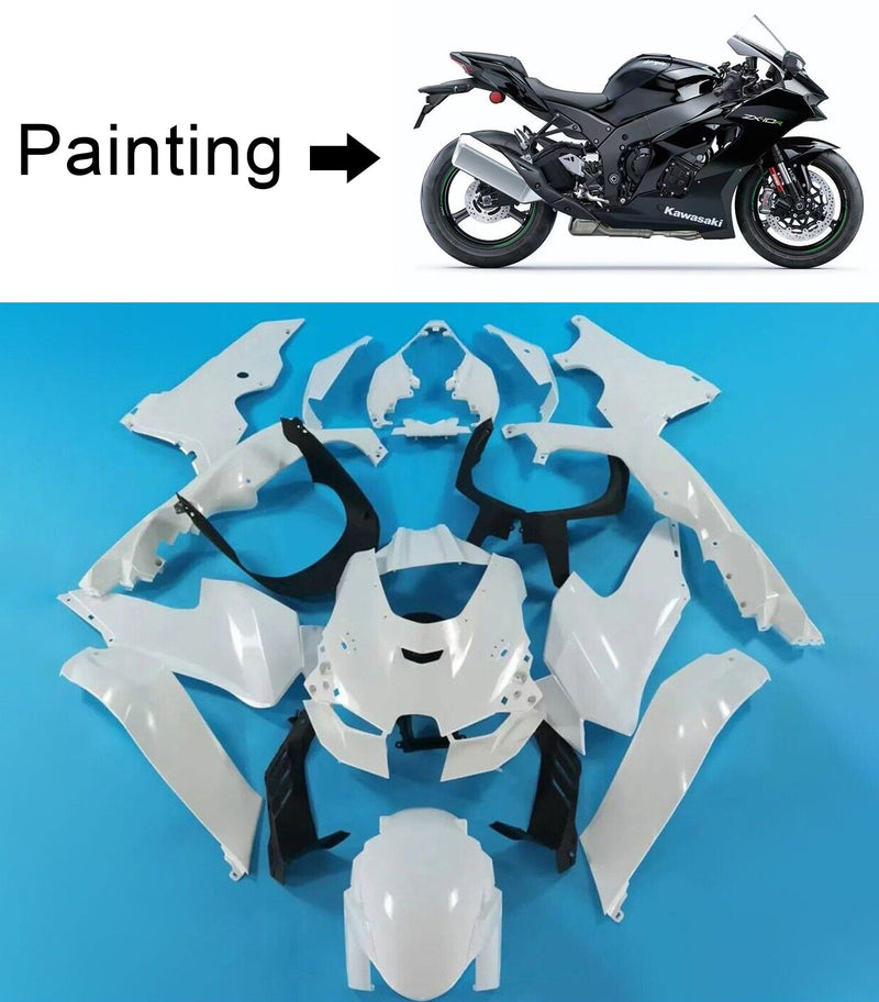 Kawasaki ZX-10R ZX10R 2021-2023 kåpa set kropp ABS