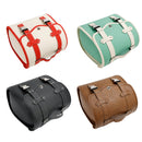 Sadelveske Sideoppbevaring Verktøyveske Universal Quick Release Pu For Motorsykkel Brun