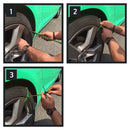 10 STÜCKE Schneereifenkette Anti-Rutsch-Gürtel für Auto, LKW, SUV, Notfall, Winterfahren, generisch