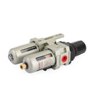 Filtro de compressor de ar de 3/8 ", ferramentas de armadilha separadora de água e óleo com indicador regulador