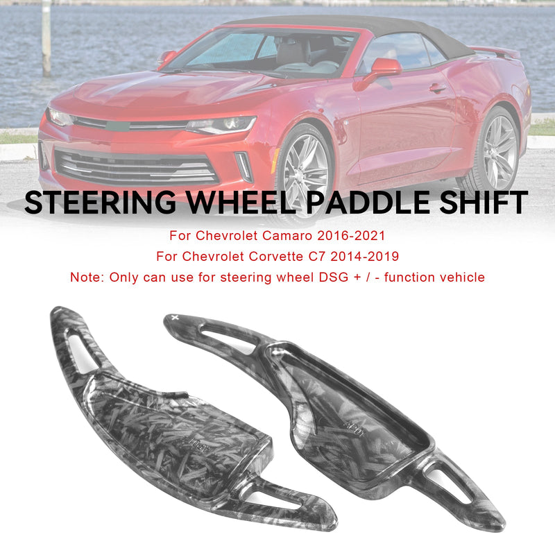Chevrolet Chevy C7 Corvette Camaro 2014-2021 Volante Extensões do Paddle Shifter