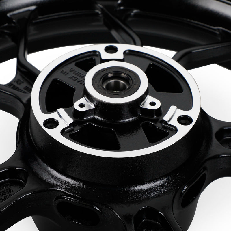 Komplette schwarze Hinterradfelge passend für Yamaha YZF-R3 YZF R3 2015-2022 NEU Generic