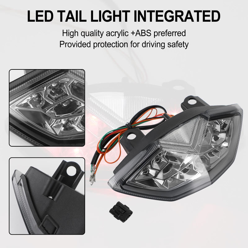 Luz traseira integrada para KAWASAKI NINJA 1000 KLE 650 VERSYS 2020 Z1000/SX Generic