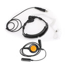 7,1 mm:n iso pistoke Tactical Throat Headset 6Pin U94 PTT for E8600/8608/8268 IMTP3100