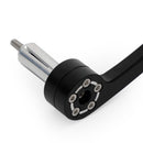 Svart 7/8" tilpasset CNC aluminium motorsykkel motorsykkel 22 mm styre endespeil Generisk