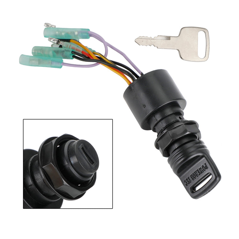 Interruptor de chave de ignição marinha para motor de caixa de controle externo Mercury 87-17009A5