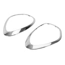 2011–2016 Mini Cooper R60 Countryman 2 x Chrom-Scheinwerfer-Zierring-Blenden