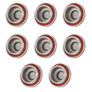 8x Ventileinsteller Abdeckkappe O-Ring für Suzuki QuadRunner LT LT-F 125 160 185 230 Generic