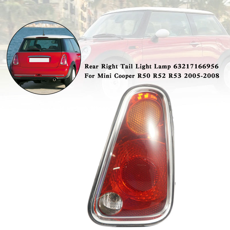 Mini Cooper R50 R52 R53 2005–2008 Rücklichtleuchte hinten rechts 63217166956