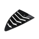 Glänzend schwarze Seitenfensterlamellen für 2013–2018 Scion FRS BRZ Toyota 86 GT86 Generic