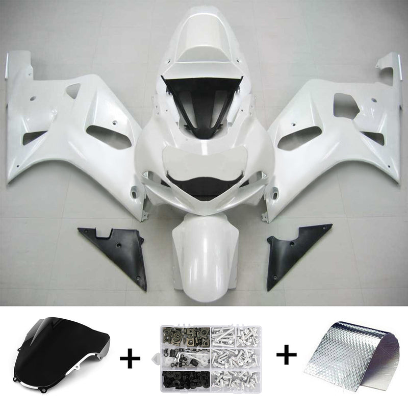 Suzuki GSXR600 2001-2003 kit carenado cuerpo plastico ABS