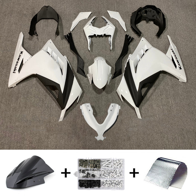 Amotopart Juego de carenado para Kawasaki EX300/Ninja300 2013-2017 Cuerpo Plástico ABS