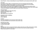 Kopplingssats stål & friktionsplattor för Honda TRX420FE FourTrax Rancher 2007-2017 Generic