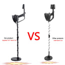 Detector de metales Hunter Deep Sensitive de 7,8" con auriculares de pala