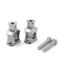 Braçadeira de guiador preta de 1" 25 mm para Dyna Sportster Touring Generic