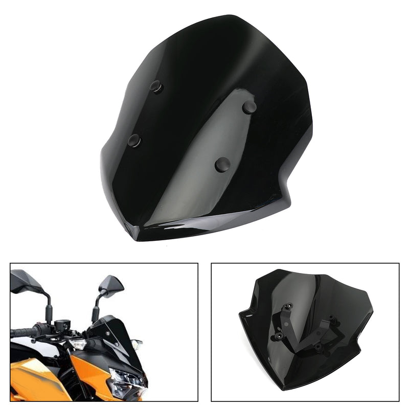 Szyba przednia motocykla ABS 4 mm do Kawasaki Z125 2019-2020 Generic