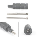 Areyourshop Aluminium M8 M6 Motorrad Scheinwerfer Nebelscheinwerfer Halterung Extender Stützstange