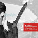 UTV Ručně ovládaný gumový stěrač čelního skla pro Can Am Polaris Ranger