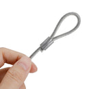 1/5/10 kpl 26,4" teräslankainen turvakaapeli lavavalon puristimeen