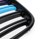 2 rejillas de riñón de color M 51138469959 adecuadas para BMW G01 X3 G02 X4 negro brillante genérico