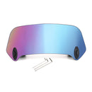 Motorsykkel Justerbar Clip On Windshield Extension Spoiler Vindavviser